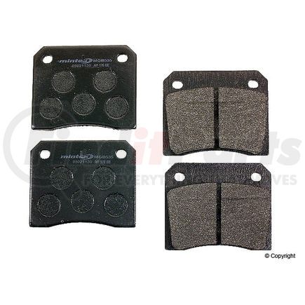 D 97 MTX by MINTEX - Disc Brake Pad for JAGUAR
