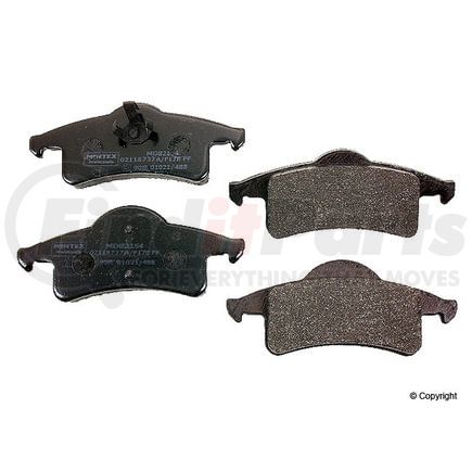 Mintex D 9791 MTX Disc Brake Pad for JEEP