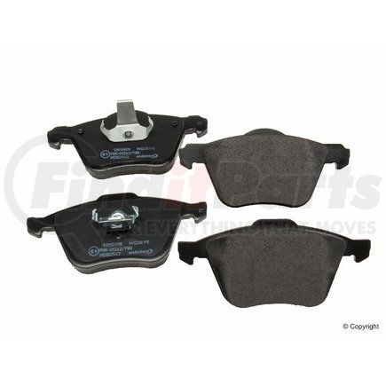 MDB 2543 by MINTEX - Disc Brake Pad for VOLVO