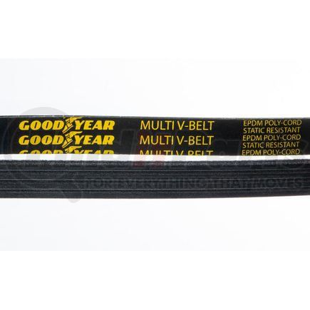 1040335 by GOODYEAR - Serpentine Belt - Multi V-Belt, 33.5 in. Effective Length, Polyester