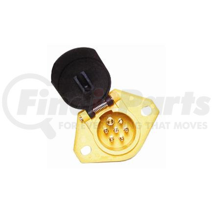 16-826-1 by PHILLIPS INDUSTRIES - ISO QCS Trailer Receptacle Socket - 2 Hole, Bullet Termination