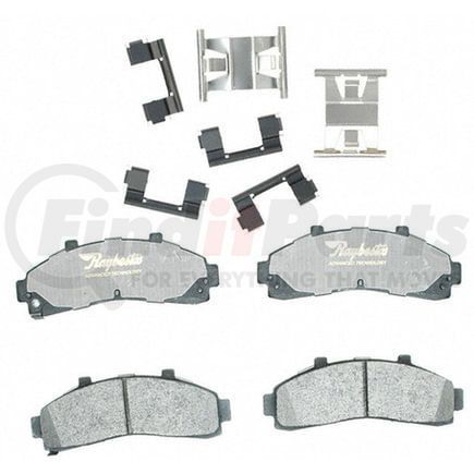 ATD652M by RAYBESTOS - Brake Parts Inc Raybestos AT Overstock Metallic Disc Brake Pad Set