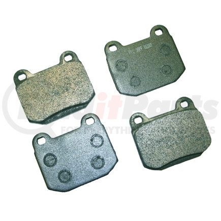 0109.10 by PERFORMANCE FRICTION - Disc Brake Pad Set