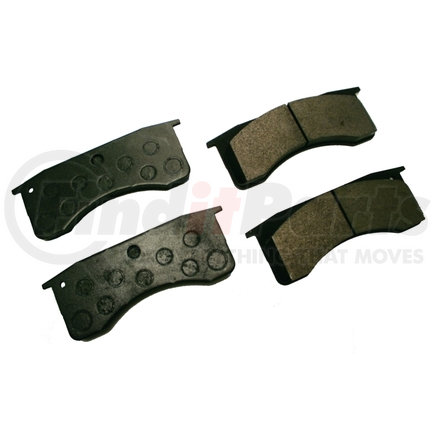 076910 by PERFORMANCE FRICTION - Disc Brake Pad Set