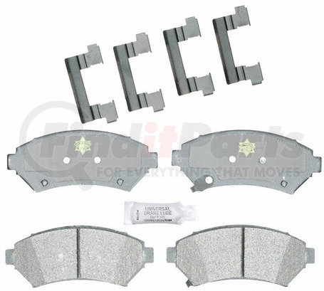 ATD699P by RAYBESTOS - Brake Parts Inc Raybestos Police Overstock Metallic Disc Brake Pad Set