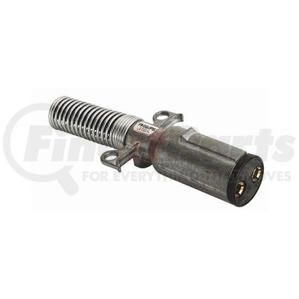 15-336-1 by PHILLIPS INDUSTRIES - Dual Pole Plug - Zinc Die-Cast, with Cable Guard, Accepts 4 ga. Wire Only