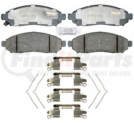 Raybestos ATD1094C Disc Brake Pad Set Disc Brake Pad F