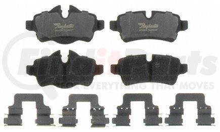 ATD1309C by RAYBESTOS - Brake Parts Inc Raybestos AT Overstock Ceramic Disc Brake Pad Set