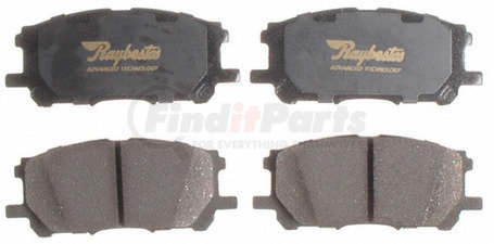 ATD1005C by RAYBESTOS - Brake Parts Inc Raybestos AT Overstock Ceramic Disc Brake Pad Set