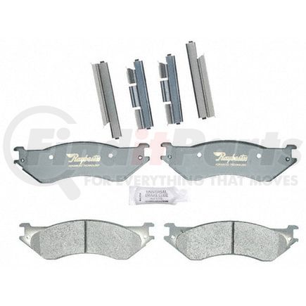 ATD842M by RAYBESTOS - Brake Parts Inc Raybestos AT Overstock Metallic Disc Brake Pad Set