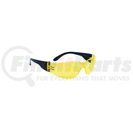 5341 by SAS SAFETY CORP - Black Frame NSX™ Safety Glasses with Yellow Lens