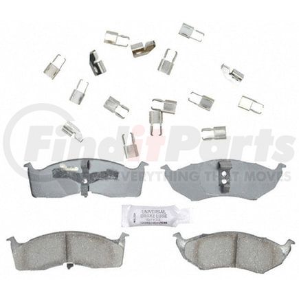 ATD730AC by RAYBESTOS - Brake Parts Inc Raybestos AT Overstock Ceramic Disc Brake Pad Set