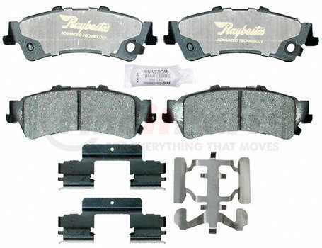 ATD792C by RAYBESTOS - Brake Parts Inc Raybestos AT Overstock Ceramic Disc Brake Pad Set