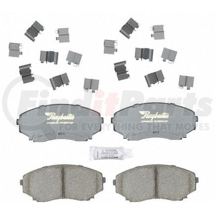 ATD551C by RAYBESTOS - Brake Parts Inc Raybestos AT Overstock Ceramic Disc Brake Pad Set