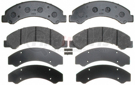ATD825M by RAYBESTOS - Brake Parts Inc Raybestos AT Overstock Metallic Disc Brake Pad Set