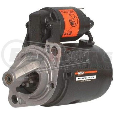 91-27-3165N by WILSON HD ROTATING ELECT - M3T Series Starter Motor - 12v, Direct Drive