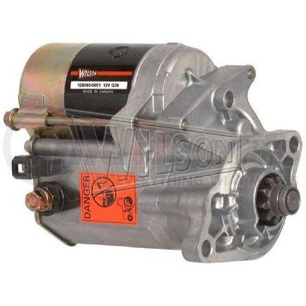 91-29-5193N by WILSON HD ROTATING ELECT - Starter Motor - 12v, Off Set Gear Reduction