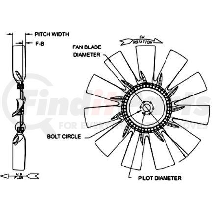 996711253 by HORTON - Engine Cooling Fan