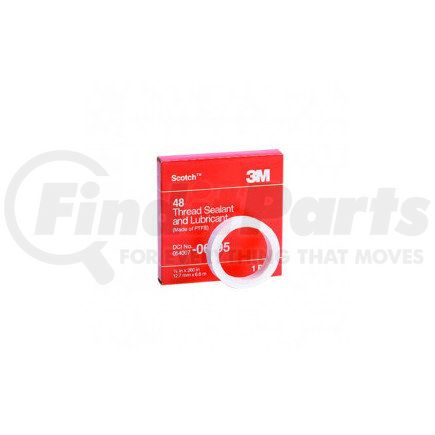3M 06192 Thread Sealant Tape Thread Sealant Tape - 1/4 in Width x 260 in Length
