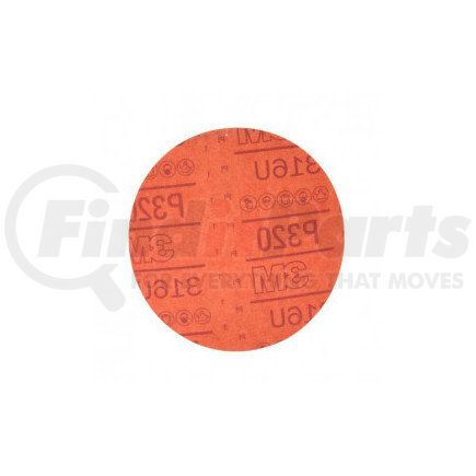01219 by 3M - Hookit™ Abrasive Disc - Red, Medium Grade, Aluminum Oxide, A Weight, Hook & Loop Type