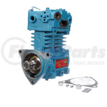 107869 by BENDIX - Tu-Flo® 750 Air Brake Compressor - Remanufactured, Flange Mount, Engine Driven, Water Cooling, For Mack "Foxhead" Applications