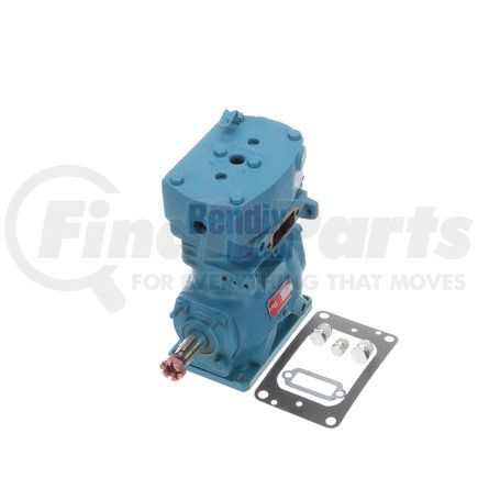 286625 by BENDIX - Tu-Flo® 501 Air Brake Compressor - Remanufactured, Base Mount, Engine Driven, Air Cooling