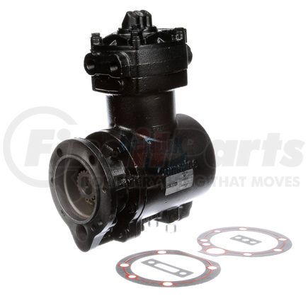 3558044X by BENDIX - Holset Air Brake Compressor - Remanufactured, 4-Hole Flange Mount, Water Cooling, 92.1 mm Bore Diameter