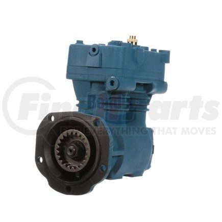 5005875 by BENDIX - DuraFlo 596™ Air Brake Compressor - Remanufactured, Engine Driven, Air Cooling, 3.465 in. Bore Diameter