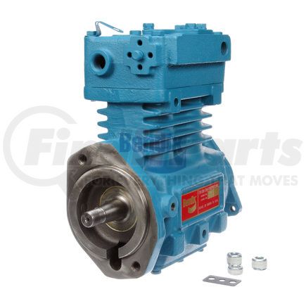 5004118 by BENDIX - Tu-Flo® 750 Air Brake Compressor - Remanufactured, Flange Mount, Engine Driven, Water Cooling, For Caterpillar Applications