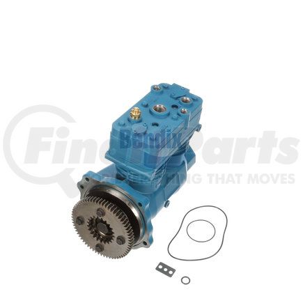 5012895 by BENDIX - BA-922® Air Brake Compressor - Remanufactured, Engine Driven, Air Cooling, 3.62 in. Bore Diameter