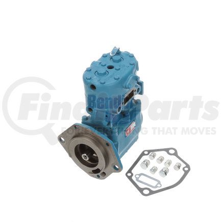 289336 by BENDIX - Tu-Flo® 700 Air Brake Compressor - Remanufactured, Flange Mount, Engine Driven, Air/Water Cooling