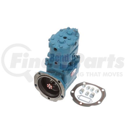 289941 by BENDIX - Tu-Flo® 700 Air Brake Compressor - Remanufactured, Flange Mount, Engine Driven, Air/Water Cooling, For Detroit Diesel Engine