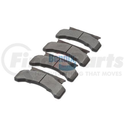 E10902240 by BENDIX - Formula Blue™ Hydraulic Brake Pads - Premium Semi-Metallic, With Shims, Front or Rear