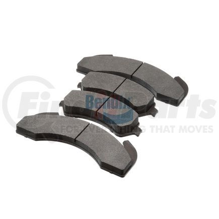 E10902250 by BENDIX - Formula Blue™ Hydraulic Brake Pads - Premium Semi-Metallic, With Shims, Front or Rear