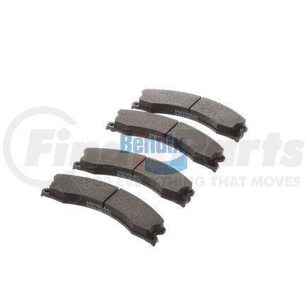 E10914110 by BENDIX - Formula Blue™ Hydraulic Brake Pads - Premium Semi-Metallic, With Shims