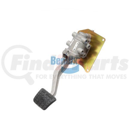 801031 by BENDIX - E-7™ Dual Circuit Foot Brake Valve - New, Bulkhead Mounted, with Suspended Pedal