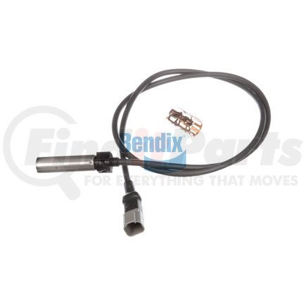 801553 by BENDIX - ABS Wheel Speed Sensor - DT Connector, Straight, 40 in. Length Lead