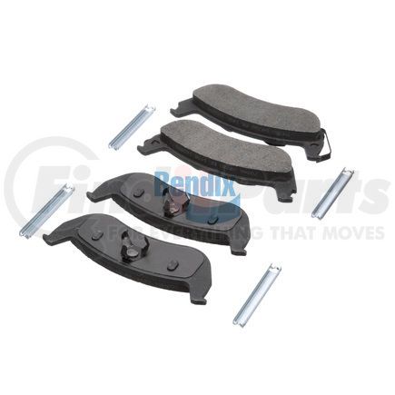 E30509322 by BENDIX - Disc Brake Pad Set - with Shims