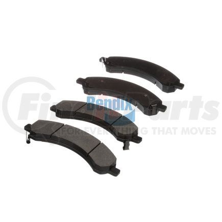 E30509890 by BENDIX - Disc Brake Pad Set - with Shims