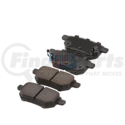 E30614230 by BENDIX - Disc Brake Pad Set - with Shims