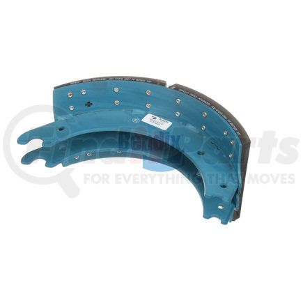 EX4707QBA201 by BENDIX - Drum Brake Shoe - Relined, 16-1/2 in. x 7 in., Without Hardware, For Rockwell / Meritor "Q" Brakes