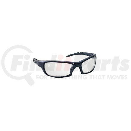 542-0300 by SAS SAFETY CORP - Charcoal Frame GTR™ Safety Glasses with Clear Lens