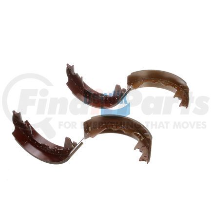 E11605830 by BENDIX - Formula Blue™ New Bonded Brake Shoes - 2171T-583 (FMSI), With Primary and Secondary Shoe