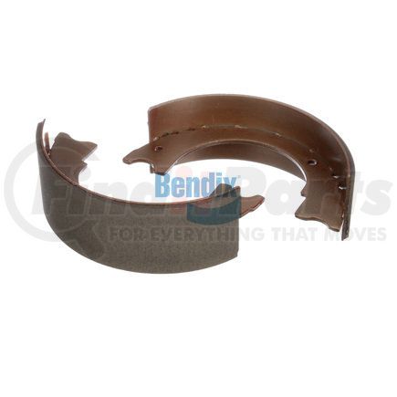 E11606470 by BENDIX - Formula Blue™ New Bonded Brake Shoes - 2086-S647 (FMSI), Parking Brake Shoe