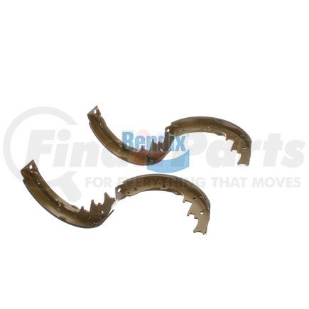 E11608230 by BENDIX - Formula Blue™ New Bonded Brake Shoes - 1555T-823 (FMSI), Parking Brake Shoe