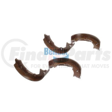 E11608470 by BENDIX - Formula Blue™ New Bonded Brake Shoes - 1577-S847 (FMSI), Parking Brake Shoe