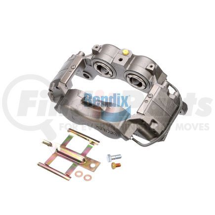 E14684015 by BENDIX - Formula Blue™ Disc Brake Caliper - Remanufactured, Semi-Loaded, Front or Rear, Left