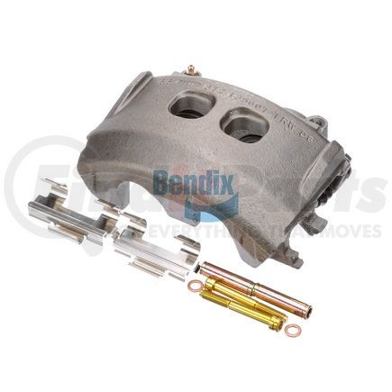 E14685014 by BENDIX - Formula Blue™ Disc Brake Caliper - Remanufactured, Exchange Caliper, Semi-Loaded, Front or Rear, Left and Right