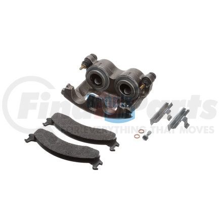 E14770036 by BENDIX - Formula Blue™ Disc Brake Caliper - Remanufactured, Loaded, Premium Brake Pads