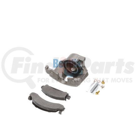 E14771015 by BENDIX - Formula Blue™ Disc Brake Caliper - Remanufactured, Assembly, Loaded, Premium Brake Pads